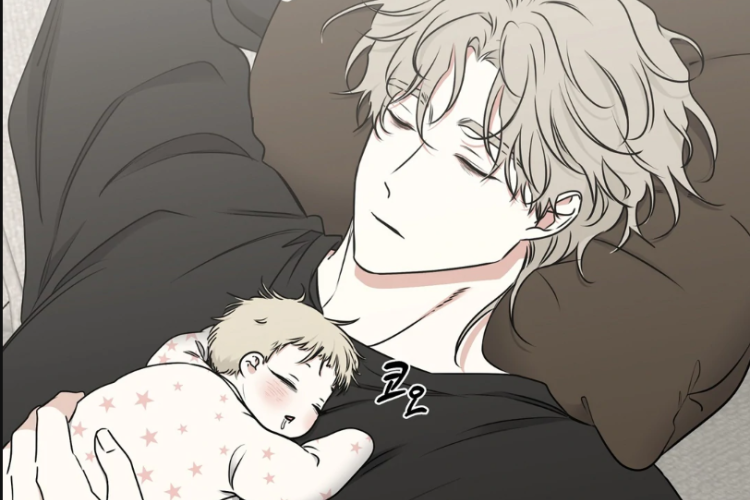 Spoilers RAW! Manhwa BL Low Tide in Twilight Side Story Capítulo 108 Español, Taejoo se convierte en padre listo para todo