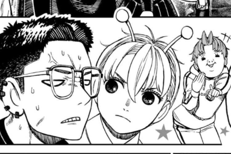Manga Dandadan Capítulo 195 en Español RAW, Hay un alienígena alborotador
