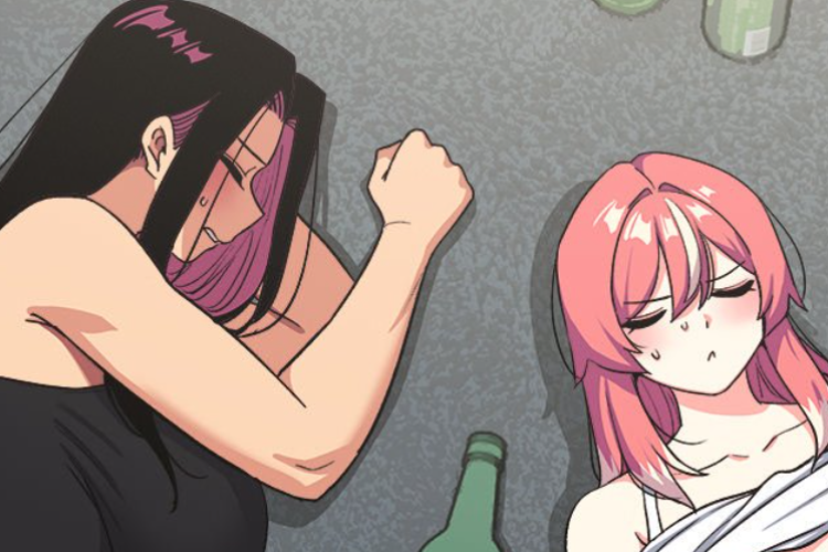 ¡Actualización! Manhwa para adultos Stop Smoking (Someone Stop Her!) en español, capítulo 43 RAW ¡Todo es un desastre! Demasiado alcohol