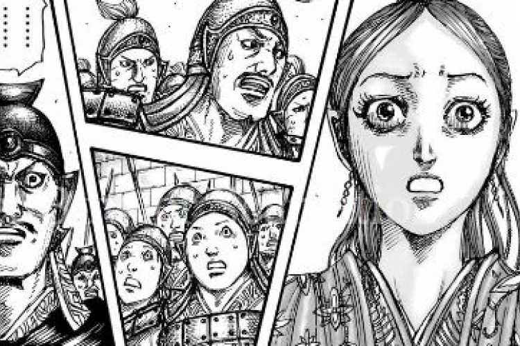 Enlace Kingdom Manga Capítulo 840 en Español Scan, Rakuan quedó indefenso