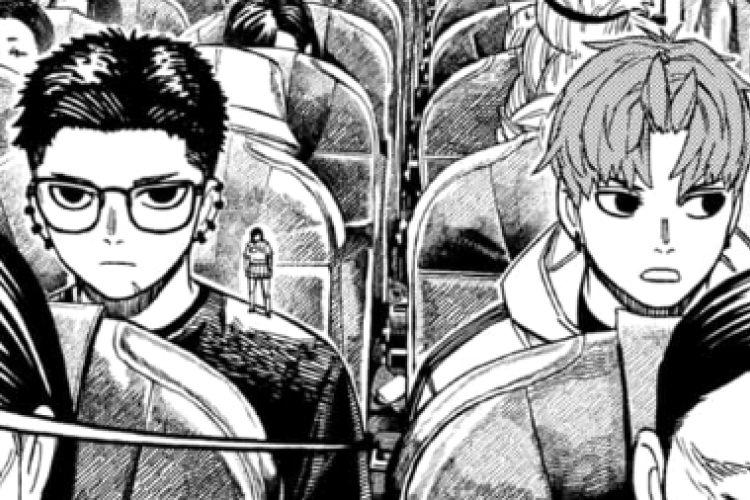 Leer Manga Dandadan Capítulo 194 en Español Scan, La abuela gorda armó un alboroto en el avión